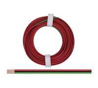 Donau 325-014 Strand Cable 3x0.25mm² Red/Black/Green 5m