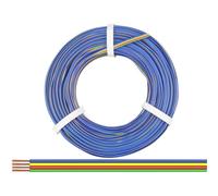 Donau 418-50 Elektronik 4x0.14mm² Multi-colour Stranded Wire 50m