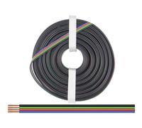 Donau 419-010 Elektronik Strand 4x0.25mm² Black/Green/Red/Blue 10m
