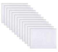 Donau Document Wallet with Fastening, A4, Pack of 12, Transparent, Popper Document Folder, Polypropylene Eco/Plastic, 180 μm