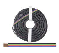 Donau Elektronik Cable 4x0.50mm² BlackGreenRedBlue 10m
