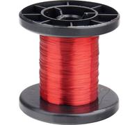 Donau Elektronik Red Enamelled Copper Wire 0.15mm 100m Solderable