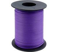 Donau Elektronik Strand 1x0.14 mm² Violet Plastic Insulated 100m