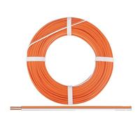 Donau Elektronik Strand 2x0.50mm² White/Orange 25m