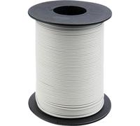 Donau Jumper Wire 0.20 mm² White 100m Rigid Plastic Insulated