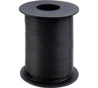 Donau Jumper Wire 1x0.20mm² Black 100m Plastic Insulated