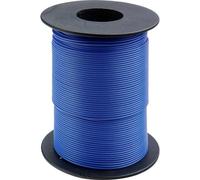 Donau Jumper Wire 1x0.20mm² Blue 100m Rigid Plastic