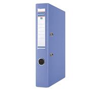 Donau Master Folder Slim Pack of 25 / DIN A4 / 5 cm / 25 Pieces/Blue/Plastic Cover PP/Carton Paper Slotted Folder Office Folder Ring Binder/Green Dot
