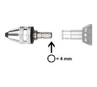Donau MBS01 Quick-action Chuck 0.3-3.2 mm for 4 mm Hexagonal Bit