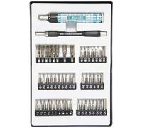 Donau MBS50 Workshop Torque Wrench Set 5/32" 51-Piece Aluminium Ra...