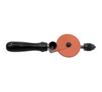 Donau MWH20 Hand Drill: Nickel-Plated Brass Handle 2 Collets