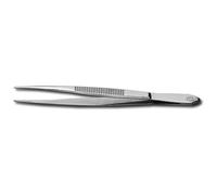 Donau PZ7 Precision Tweezers Flat Round 160mm Straight Technical Use