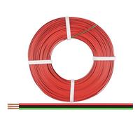 Donau Strand 3x0.14mm² Red/Green/Black 50m Plastic Insulated