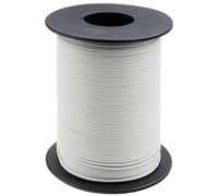 Donau Strand 50m White 1x0.25 mm² Wire for Electronics