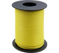 Donau Strand Wire 1x0.14mm² Yellow 100m Plastic Insulated