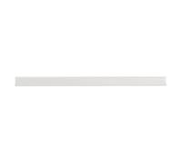 Donau Universal Spine Bars/DIN A4 / 6 mm for Approx. 60 Sheets/Clamping Strip for Privacy Screen Strips/Mounting Clips/PVC Plastic/Transparent Pack of 10