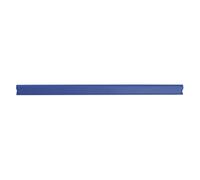 Donau Universal Spine Bars/DIN A4 / 8 mm for Approx. 80 Sheets/Clamping Strip for Privacy Screen Strips/Mounting Clips/PVC Plastic/Blue Pack of 10