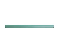 Donau Universal Spine Bars/Pack of 10 / DIN A4 / 10 mm for Approx. 100 Sheets/Clamping Strip for Privacy Screen Strips/Mounting Clips/PVC Plastic/Green