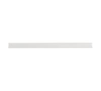 Donau Universal Spine Bars/Pack of 10 / DIN A4 / 10 mm for Approximately 100 Sheets/Terminal Block for Privacy Screen Strips/Mounting Clips/PVC Plastic/Transparent