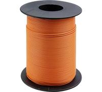 Donau Wire 1x0.14mm² Orange 100m Plastic Insulated Coil