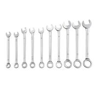 Donau Wrench Set 4-11mm 10-Piece Chrome-Plated Compact Sizes 940