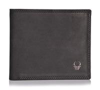 DONBOLSO Sevilla Premium Genuine Leather Wallet - Secure Coin Pocket & RFID Blocking - Classic Slim Design - Ideal for Men - 6 Dedicated Credit Card Slots - Durable & Stylish -