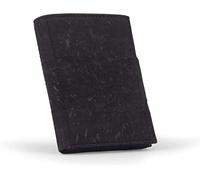 DONBOLSO Wallet NextGen I Modern Slim Wallet with Coin Pocket I Trifold Purse with RFID Protection I up to 11 Cards I Genuine Leather Credit Card Holder for Men and Women I Black Vintage