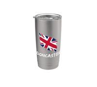 Doncaster Great Britain Flag British Heritage English Pride Stainless Steel Insulated Tumbler