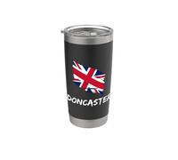 Doncaster Great Britain Flag British Heritage English Pride Stainless Steel Insulated Tumbler
