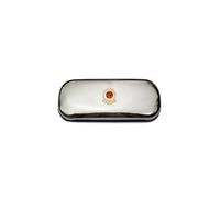 Doncaster Rovers football club polished chrome glasses case