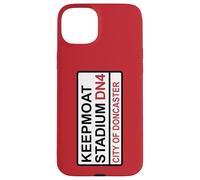 Doncaster Rovers Keepmoat Stadium Iconic Street Sign Case for iPhone 15 Plus