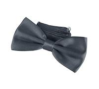 DonDon classy bow tie pre tied and adjustable Dark Grey