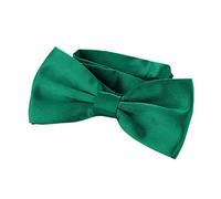 DonDon classy bow tie pre tied and adjustable emerald green