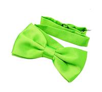 DonDon classy bow tie pre tied and adjustable Neon Green