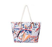 DonDon Large Beach bag for women with zip Waterproof Pool bag holiday bag Modern Art
