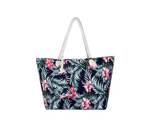 DonDon Large Beach bag for women with zip Waterproof Pool bag tote beach bags sunshine flower