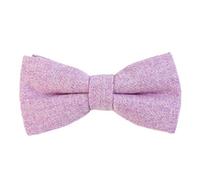 DonDon Men’s cotton bow tie 4.72 x 2.36-12 x 6 cm already tied and completely adjustable - lilac
