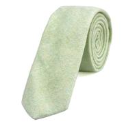 DonDon Narrow Men's Cotton Tie 2.36 inch 6 cm - pastel green