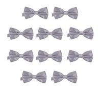 DonDon Set of 10 Men’s bow tie 4.72 x 2.36-12 x 6 cm already tied and completely adjustable