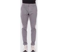 DONDUP Pants Men color Grey - Size: 38 - male