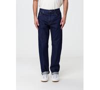 DONDUP Straight Leg Cotton Denim Jeans with a Mid-Rise Waist - Size: 31 - male