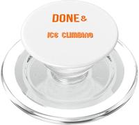 Done and Dusted Ice Climbing PopSockets PopGrip for MagSafe
