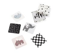 Done by Deer Baby Contrast Cards Pack of 10 Deer Friends Colour Mix