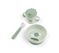 Done By Deer Foodie First Meal Set Happy Clouds Green