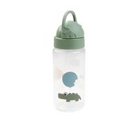 Done by deer Happy Clouds bottle with straw Green