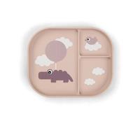 Compartment Plate, Happy Clouds by DONE BY DEER blush