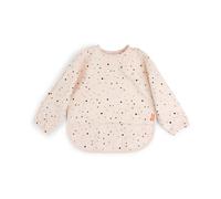 Done by deer Happy Dots bib with sleeves Powder