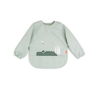 Done by Deer Long Sleeved Baby Bib - OEKO-TEX® - Waterproof, Adjustable Smock Bib for Babies and Toddlers, Croco Design