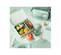 Done by Deer Lunch box w/divider Playground Green, One Colour One Colour