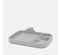 Done by Deer Peakaboo Compartment Plate - Grey